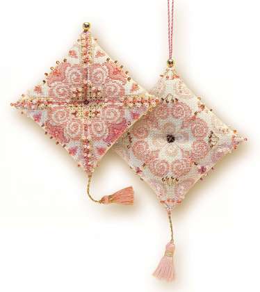 click here to view larger image of Zigouigoui Delight Pincushion (counted cross stitch kit)