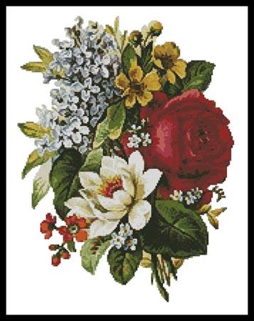 click here to view larger image of Flower Bouquet (chart)