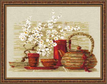 click here to view larger image of Tea (counted cross stitch kit)