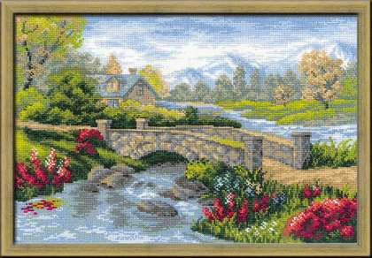 click here to view larger image of Summer View (counted cross stitch kit)
