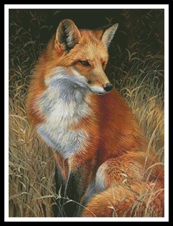 click here to view larger image of Red Fox Painting  (Joni Johnson Godsy) (chart)