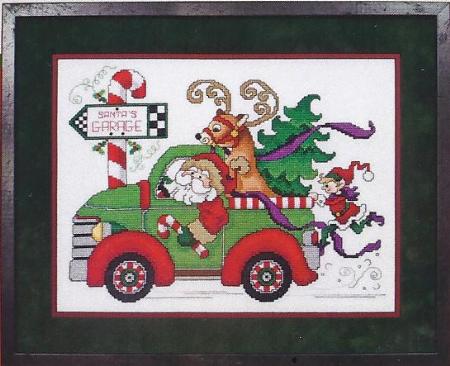 click here to view larger image of Truckin Santa (chart)