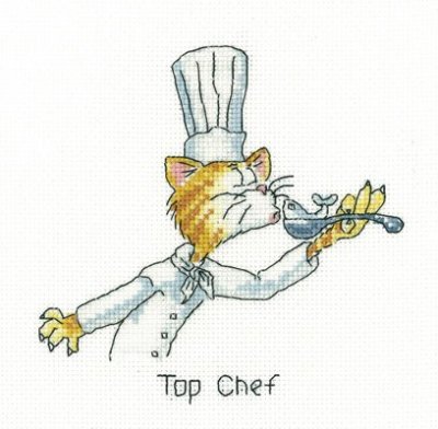 click here to view larger image of Top Chef - Simply Heritage (Kit) (counted cross stitch kit)