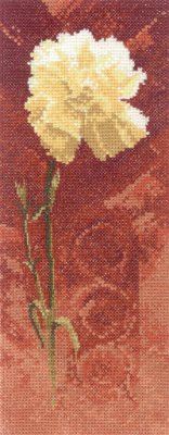 click here to view larger image of Carnation  - Connections (John Clayton) (counted cross stitch kit)
