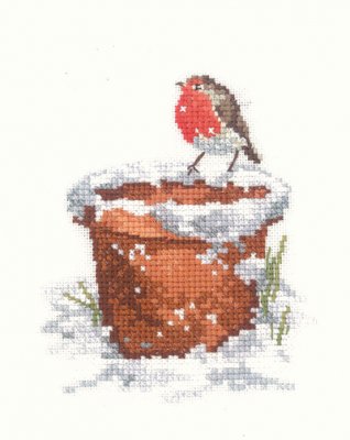 click here to view larger image of Garden Friend (Sue Hill) (counted cross stitch kit)
