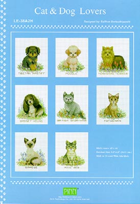 click here to view larger image of Cat & Dog Lovers (chart)