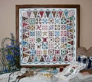 click here to view larger image of Quilt Sampler VI - Jane Stickley Civil War Blocks (chart (special))