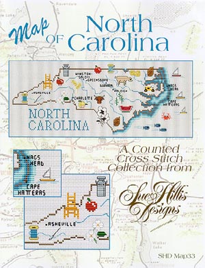 click here to view larger image of North Carolina Map (chart)