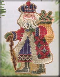 click here to view larger image of Mt. McKinley Santa (ornament) (counted cross stitch kit)