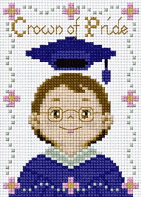 click here to view larger image of Crown of Pride (counted cross stitch kit)