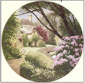 click here to view larger image of Secret Garden - the CIrcles (counted cross stitch kit)