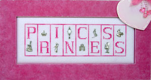 click here to view larger image of Princess - Mini Blocks (chart)