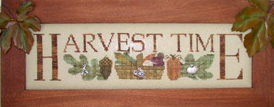 click here to view larger image of Harvest Time - Charmed Sampler (chart)