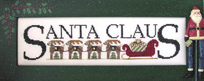 click here to view larger image of Santa Claus - Charmed Sampler (chart)