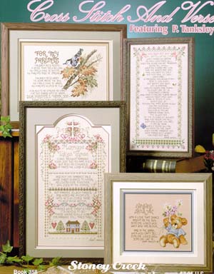 click here to view larger image of Cross Stitch and Verse (chart)