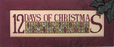 click here to view larger image of 12 Days of Christmas - (Charmed Sampler) (chart (special))