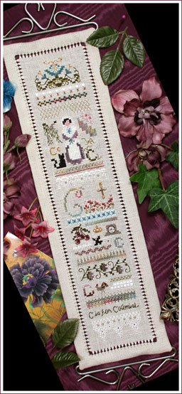 click here to view larger image of C is for Colonist Alphabet Sampler (chart)