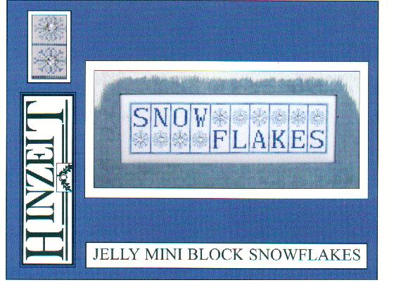 click here to view larger image of Snowflakes - Jelly Mini Blocks (chart)