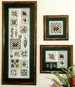 click here to view larger image of Tulip Quilt Sampler (chart)