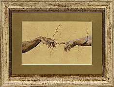 click here to view larger image of Creation - Two Hands - 27ct (counted cross stitch kit)