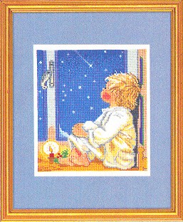 click here to view larger image of Wish Upon A Star (counted cross stitch kit)