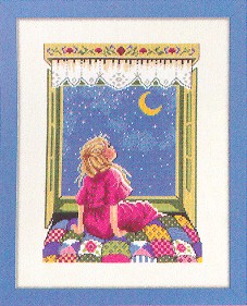 click here to view larger image of Wish Upon a Star (counted cross stitch kit)