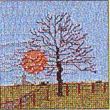 click here to view larger image of Tree - Spring (counted cross stitch kit)
