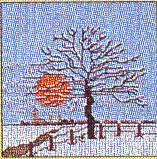 click here to view larger image of Tree - Winter (counted cross stitch kit)