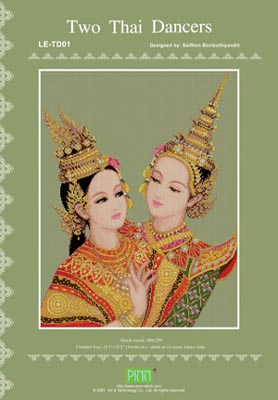 click here to view larger image of Two Thai Dancers (chart)