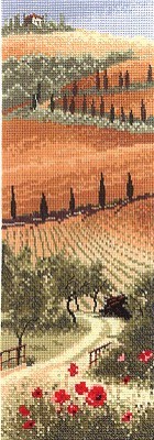 click here to view larger image of Tuscany - International (counted cross stitch kit)