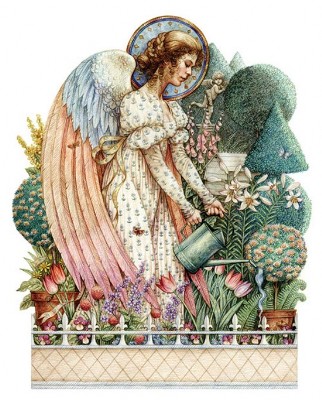 click here to view larger image of Gardening Angel (chart)