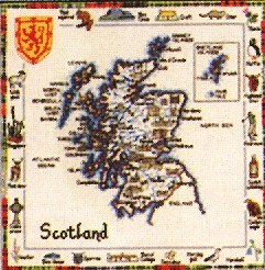 click here to view larger image of Scotland - Britain in Stitches (chart only) (chart)
