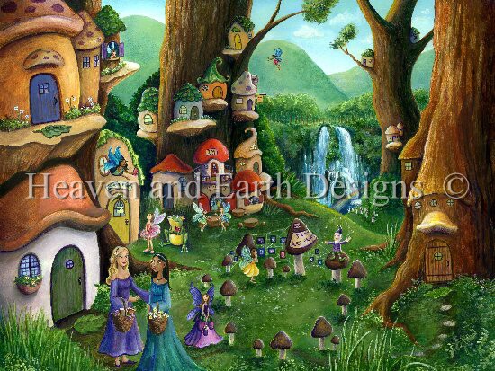 click here to view larger image of Fairy Village (chart)