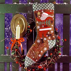click here to view larger image of Wish Upon A Star Christmas Stocking (chart)