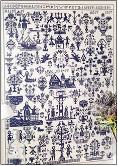 click here to view larger image of Sampler - 1830 (chart)