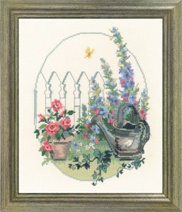 click here to view larger image of Watering Can (counted cross stitch kit)