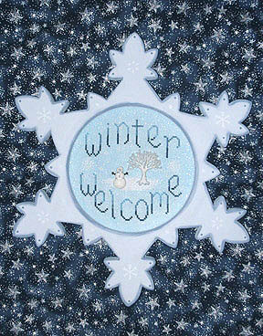 click here to view larger image of Winter Welcome with embellishments ()