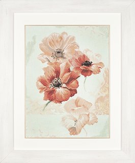click here to view larger image of Sky Anemone - 30ct (counted cross stitch kit)