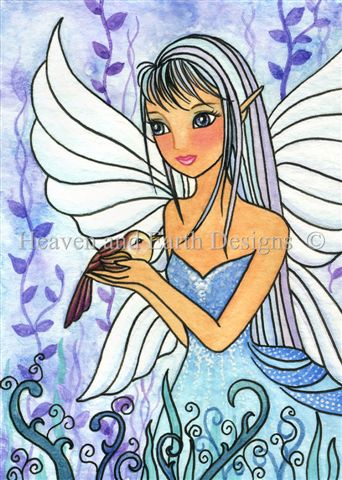 click here to view larger image of Hope Fairy - Quick Stitch (chart)
