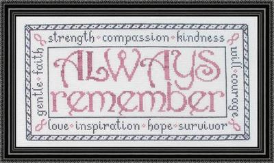 click here to view larger image of Always Remember (chart)
