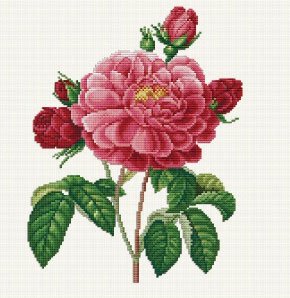 click here to view larger image of La Duchesse - Old Roses Series (chart)
