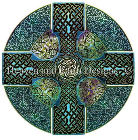 click here to view larger image of Celtic Cross - Delyth (chart)