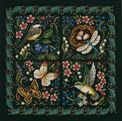 click here to view larger image of Finery of Nature (counted cross stitch kit)