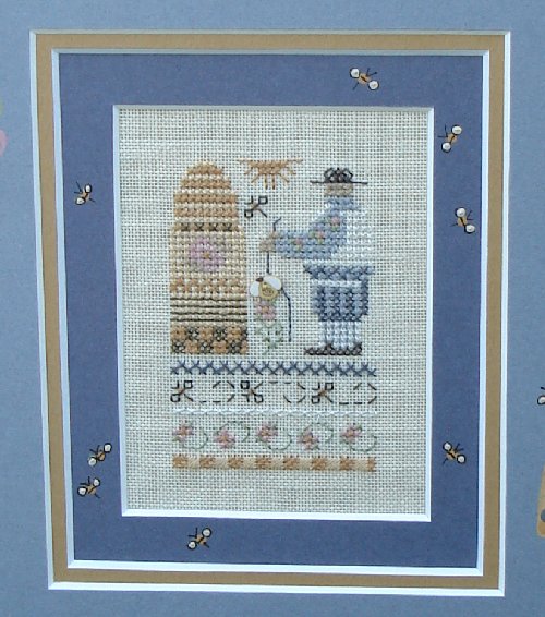 click here to view larger image of Keeping the Bees Kit (counted cross stitch kit)