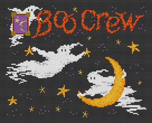 click here to view larger image of Boo Crew - Sue Hillis (chart)