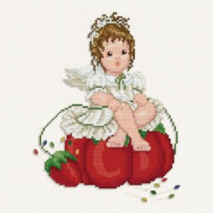 click here to view larger image of Stitching Angel with Pincushion (chart)