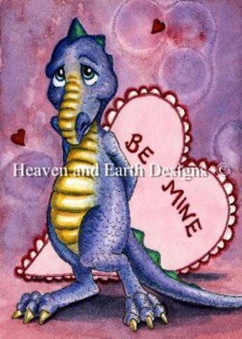 click here to view larger image of Dragon Be Mine - Quick Stitch (chart)