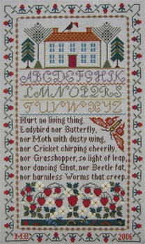 click here to view larger image of Strawberry House Sampler (chart)