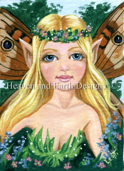 click here to view larger image of Meadow Fairy - Quick Stitch (chart)