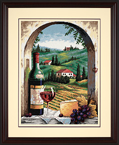 click here to view larger image of Tuscan View (needlepoint)
